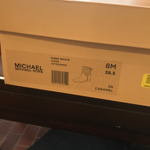 Michael Kors Suede Sunny Bootie - Picture 7 of 7